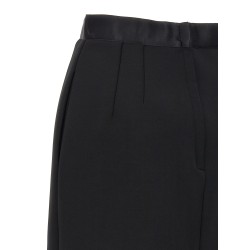 Wool pencil skirt