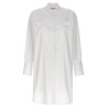 Long plastron tuxedo shirt