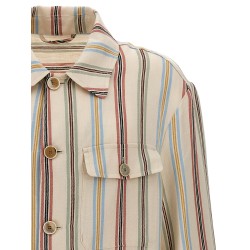 Striped overshirt