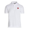 Logo patch polo shirt