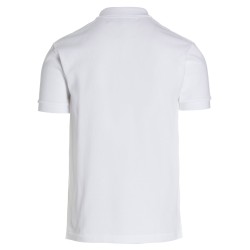 Logo patch polo shirt