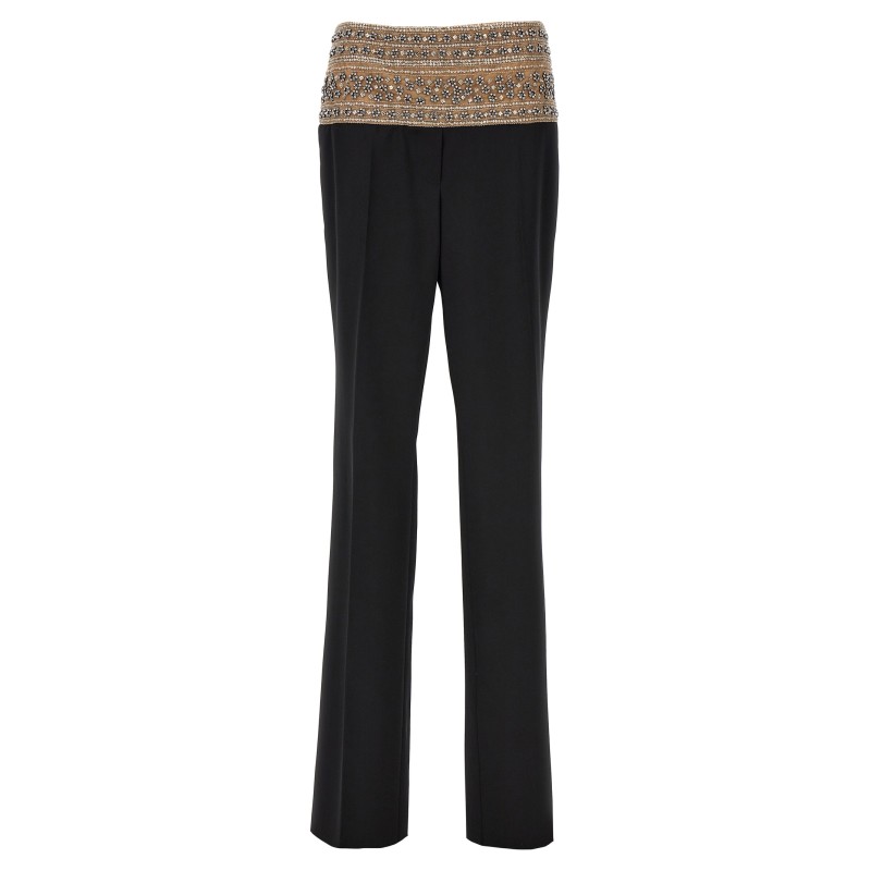 'Smoking' crystal trousers