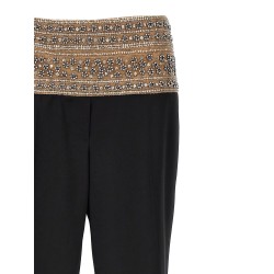 'Smoking' crystal trousers