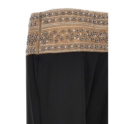 'Smoking' crystal trousers