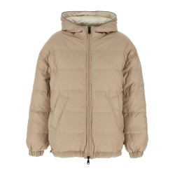 Laminated reversible down jacket