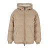Laminated reversible down jacket