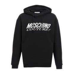 Logo print hoodie