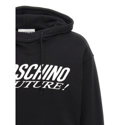 Logo print hoodie