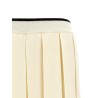Knitted pleated skirt