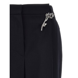 Gabardine trousers