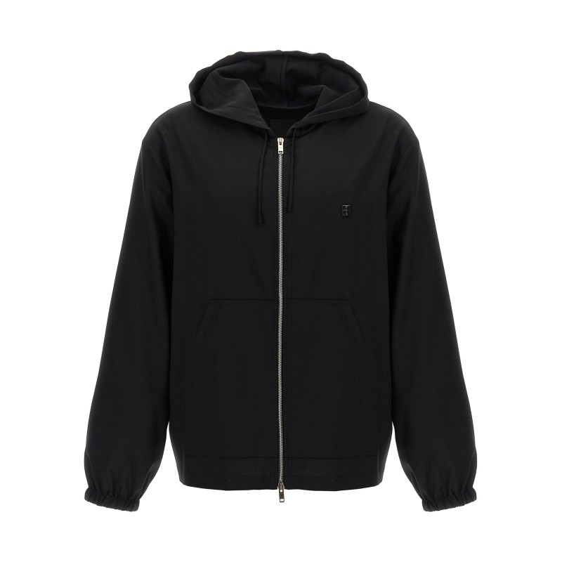 Wool hoodie