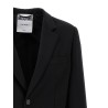 Single-breasted martingale blazer