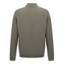 Wool polo shirt