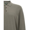 Wool polo shirt