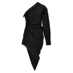 Asymmetrical shirt dress