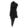 Asymmetrical shirt dress
