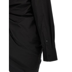 Asymmetrical shirt dress