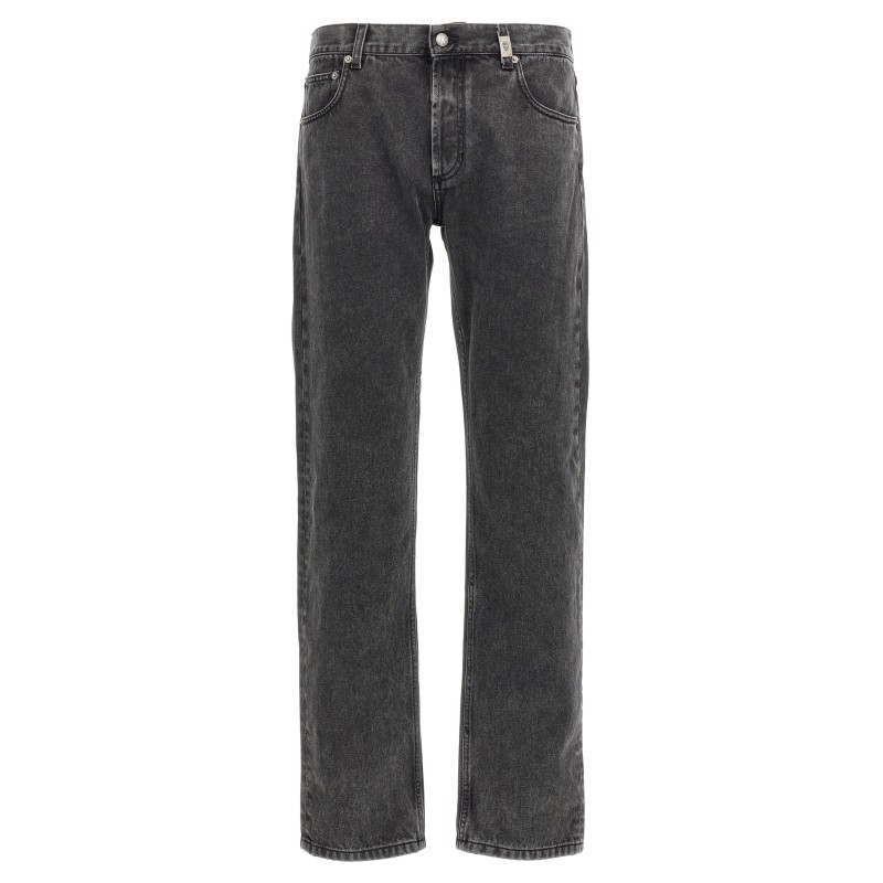 Metal plate jeans