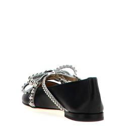 'Crystal Studs' ballet flats