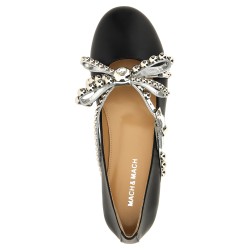 'Crystal Studs' ballet flats