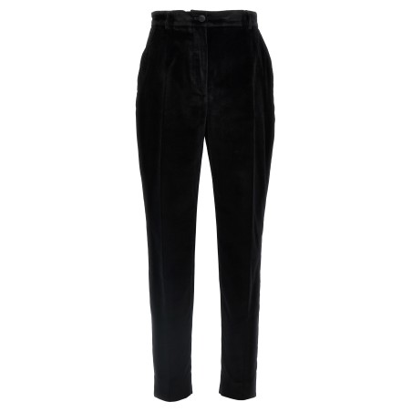 Velvet tuxedo pants