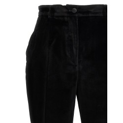 Velvet tuxedo pants
