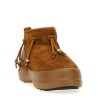 'Luna Low Suede Beads' ankle boots