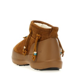 'Luna Low Suede Beads' ankle boots