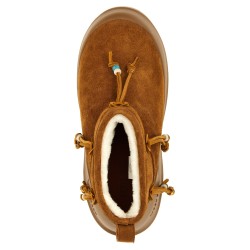 'Luna Low Suede Beads' ankle boots