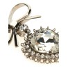 Metal bow earrings