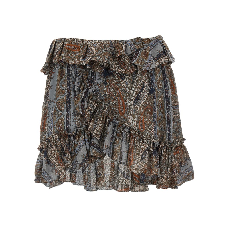 All over print skirt