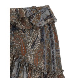 All over print skirt