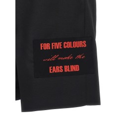 Patch Bermuda shorts