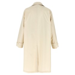 Layered trench coat