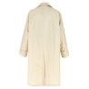 Layered trench coat