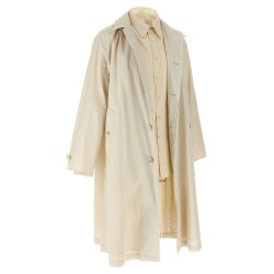 Layered trench coat