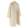 Layered trench coat