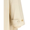 Layered trench coat