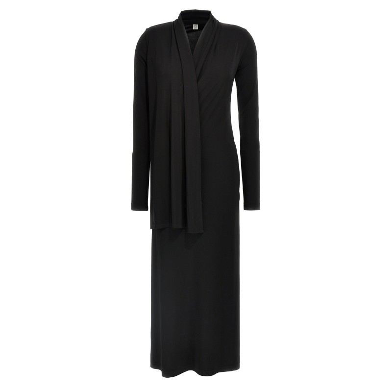 'Overlapped Jersey' dress