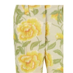 'Kenzo Peonies' pants