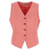 Linen viscose vest