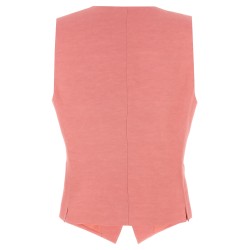 Linen viscose vest