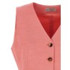 Linen viscose vest