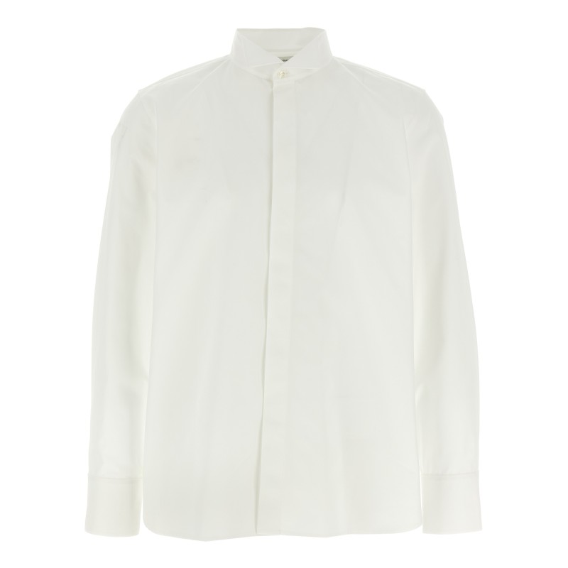 Flap collar shirt