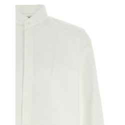 Flap collar shirt