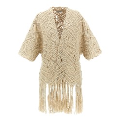'OPERA Dazzling Macramé' cardigan