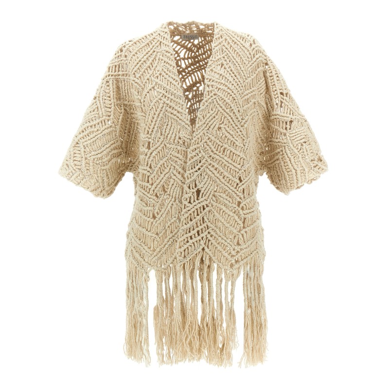 'OPERA Dazzling Macramé' cardigan