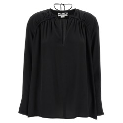 'Gather Detail Tie' blouse