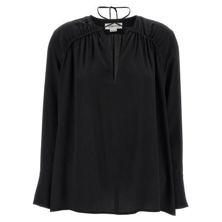 'Gather Detail Tie' blouse