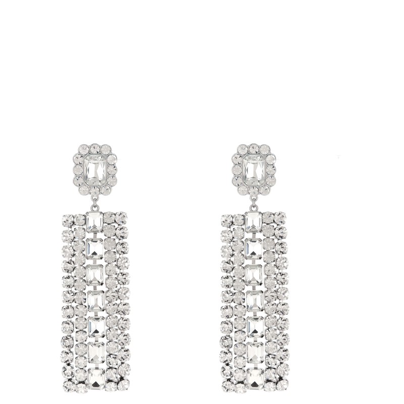 'Multi Crystal Droplet' earrings